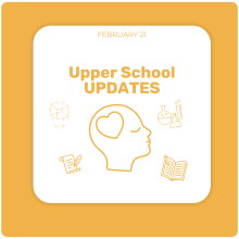 Upper School Updates - Jay Tebbens, February 21