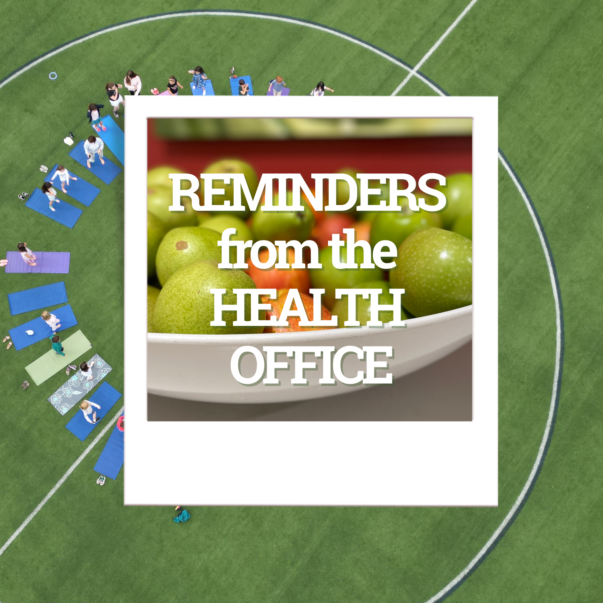 Announcement from the Health Office