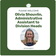 Introducing Administrative Assistant to Division Heads