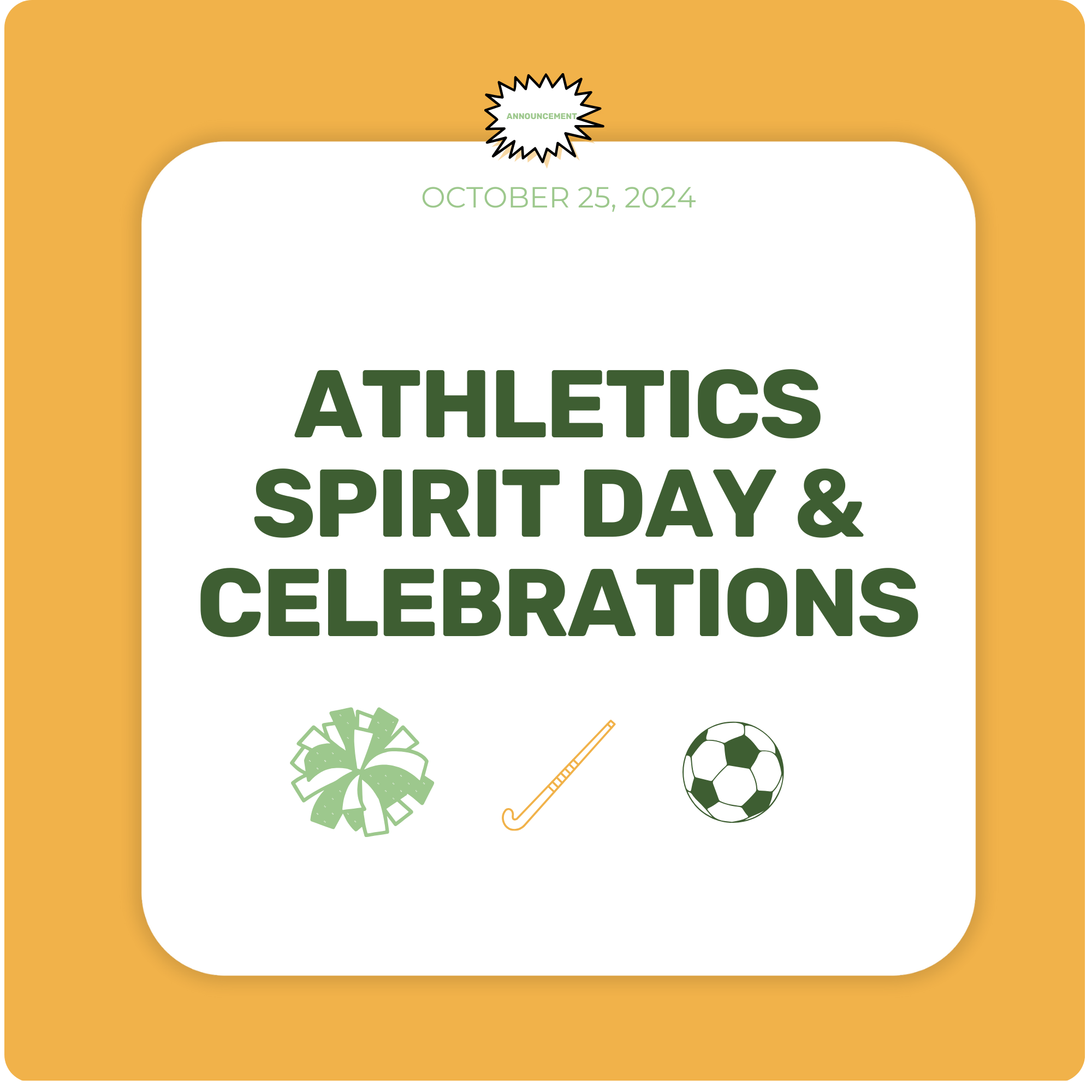 Spirit Day and End of Season Celebrations