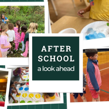 A Look Ahead - After School in October