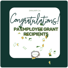 Congratulations to Our Parents’ Association Employee Grant Recipients!