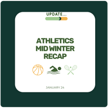 Athletics Mid Winter Recap!