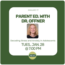 Parent Ed. with Dr. Offner - January 28